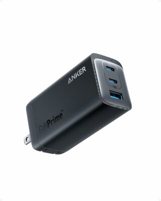 Anker 737 GaNPrime, 120W USB C Charger, PPS 3-Port Fast Compact Foldable Wall Charger for MacBook Pro/Air, iPad Pro, iPhone 16/Pro, Galaxy S22/S21, Dell XPS 13, Note 20/10+, and More Devices 